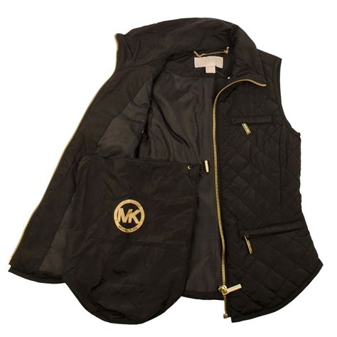 michael kors mantel 100 ebay|MICHAEL KORS Women's Quilted Packable Hooded Vest Puffer .